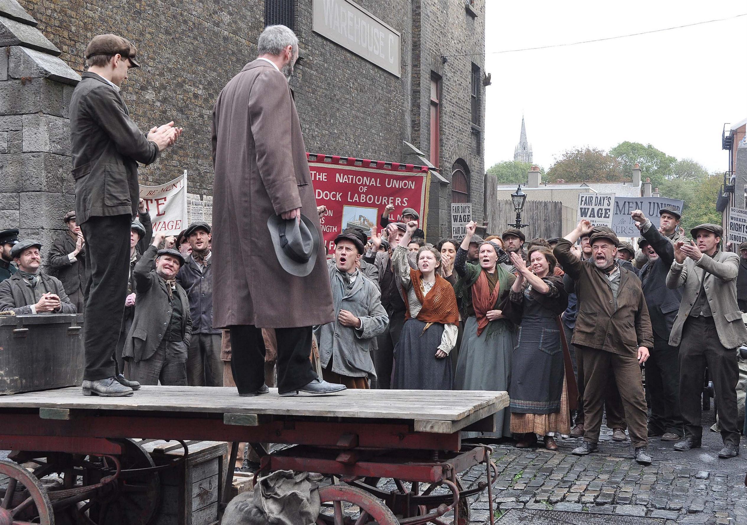 Liam Cunningham on the TV set of 'Titanic: Blood and Steel' | Picture 99856